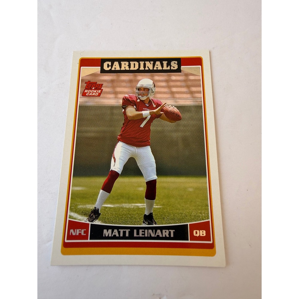 2006 Topps Matt Leinart Rookie Card ARI11 Arizona Cardinals QB NFC Football